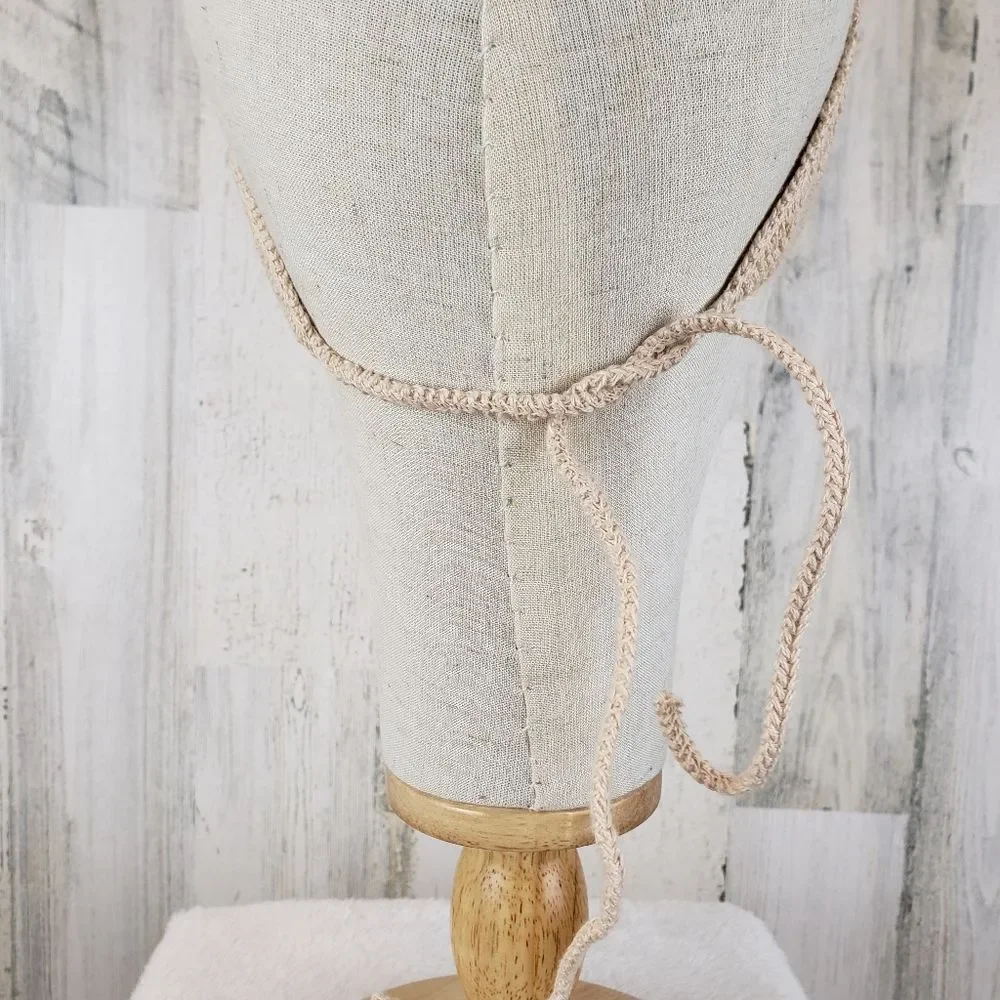 Ivory Crochet Head Wrap